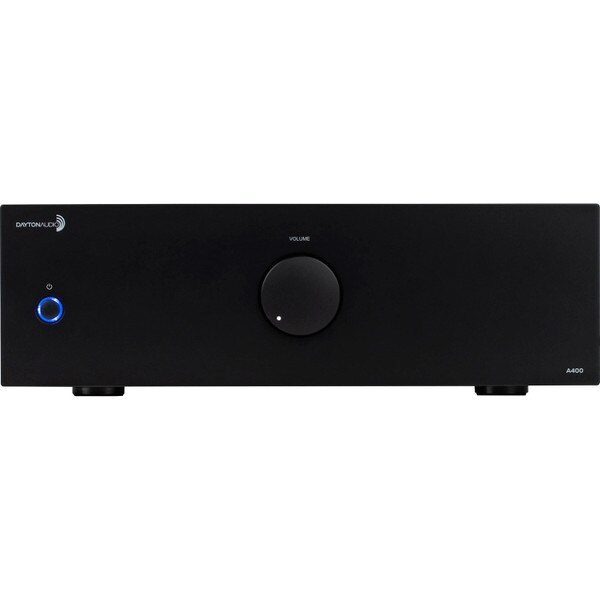 Dayton Audio A400 2x200 Watts Class AB Stereo Power Amplifier